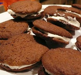 Gingerbread Sandwich Cookies