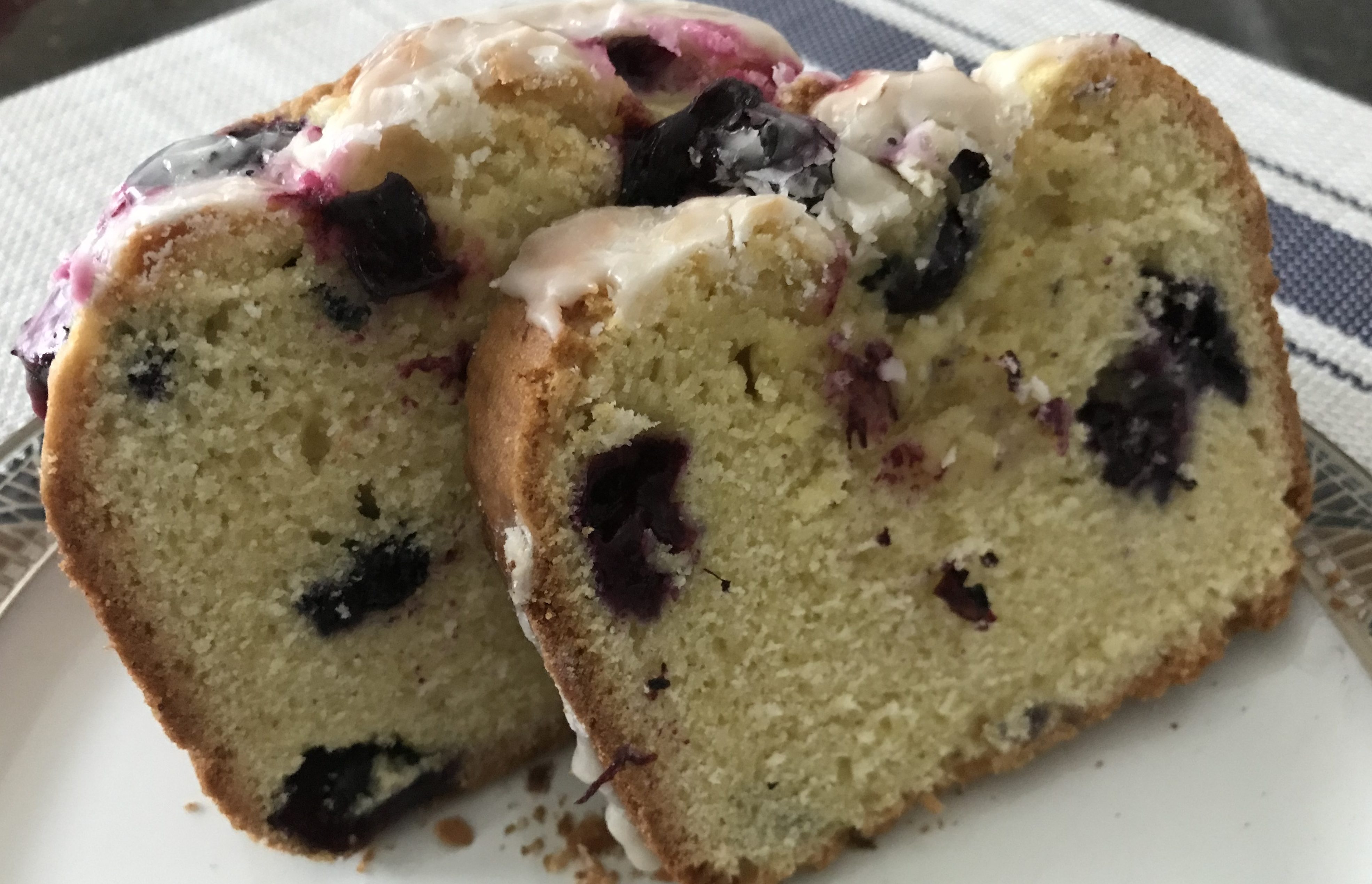 Blueberry and Lemon Cake