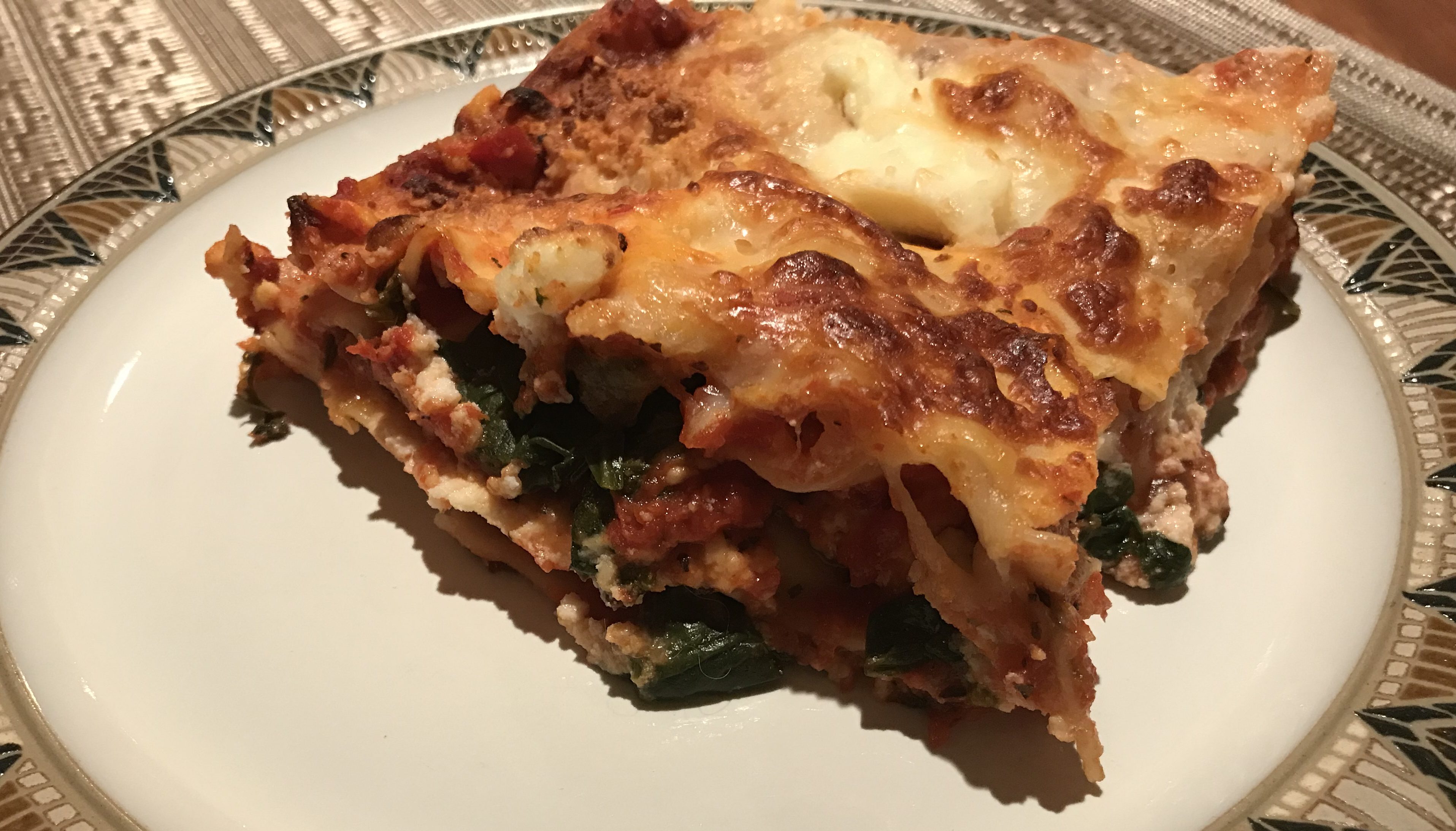 Spinach Lasagna
