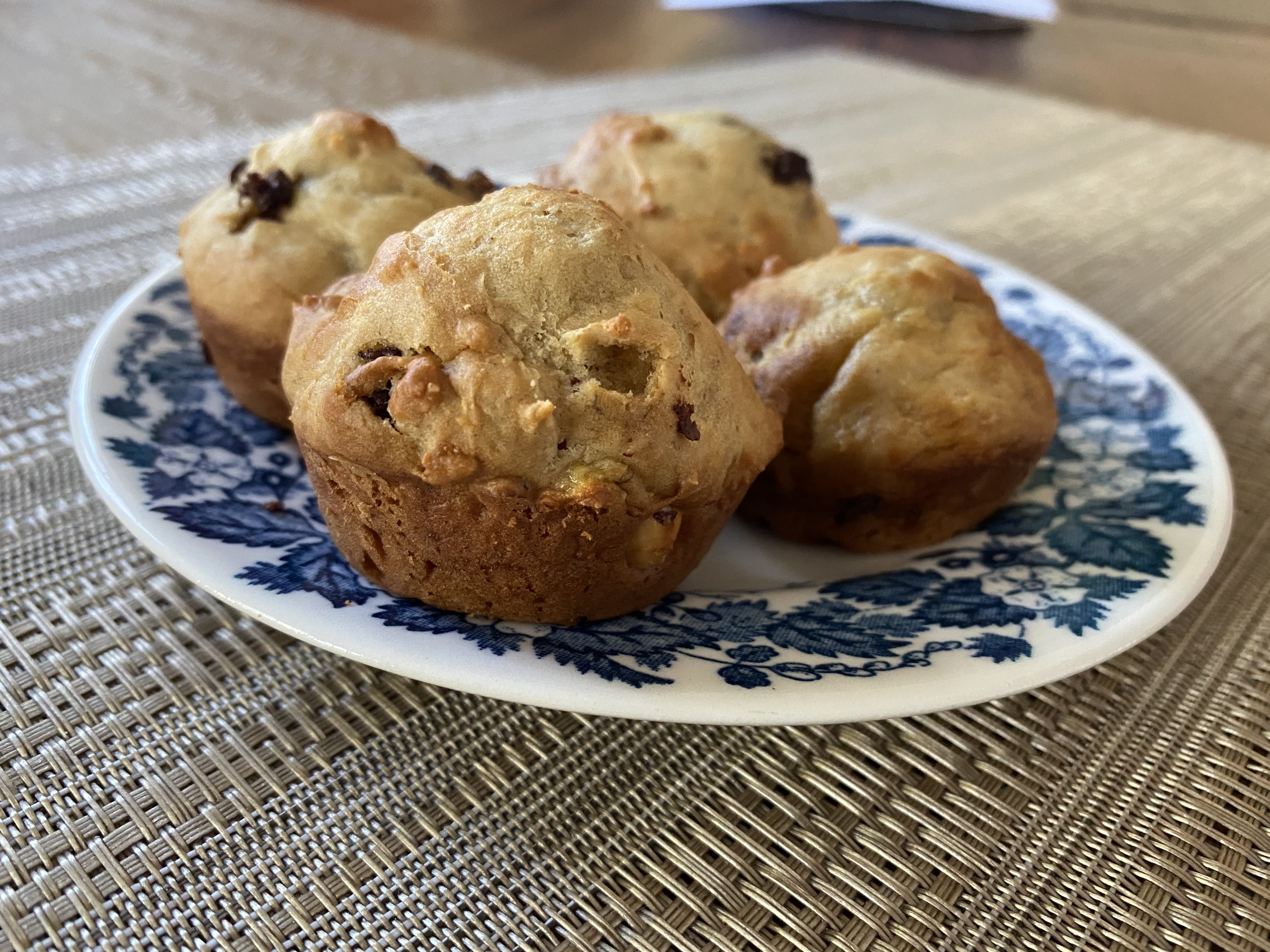 Peanut Butter Banana Muffins
